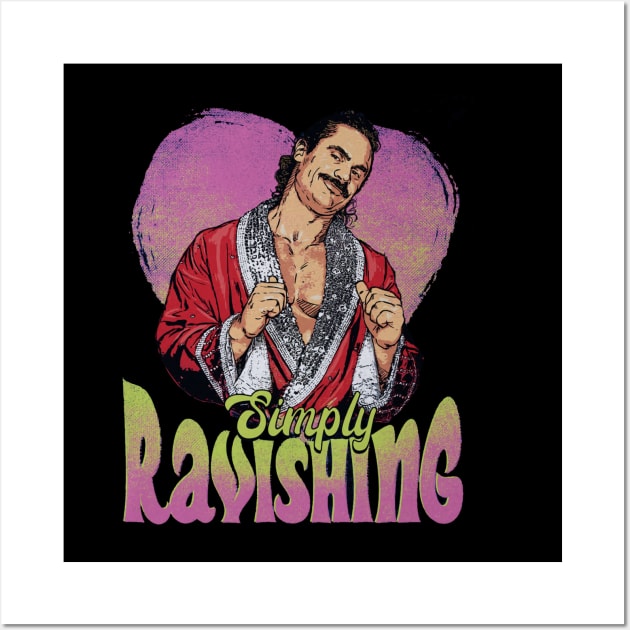 Rick Rude Simply Ravishing Heart Wall Art by MunMun_Design